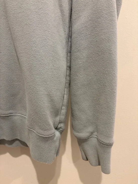 TNA Two-Tone Quarter-Zip Fleece Pullover - Cream & Light Blue - Picture 4 of 6